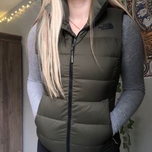 The North Face Nuptse down vest—women’s